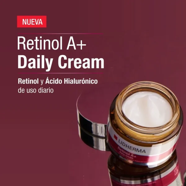 Crema Facial Retinol A+ Daily Cream de Lidherma 50gr - Image 4