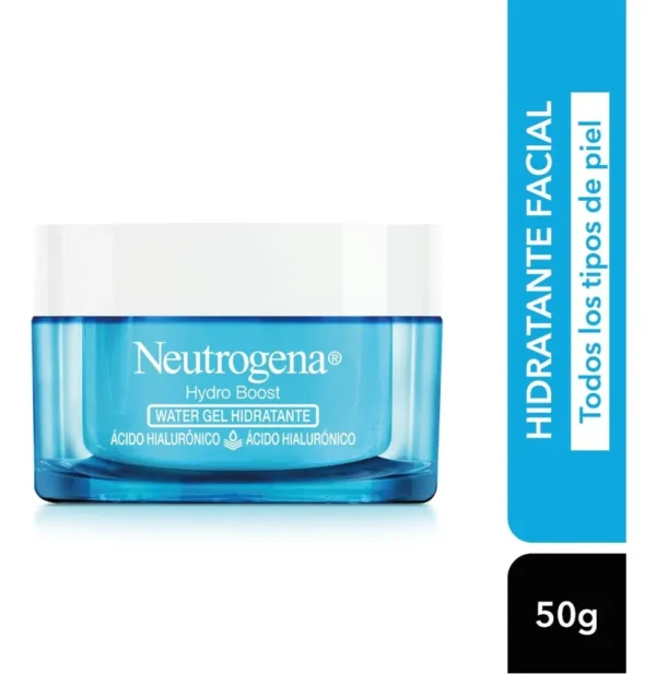 Neutrogena Hydro Boost Water Gel Hidratante Facial con Ácido Hialurónico 50g