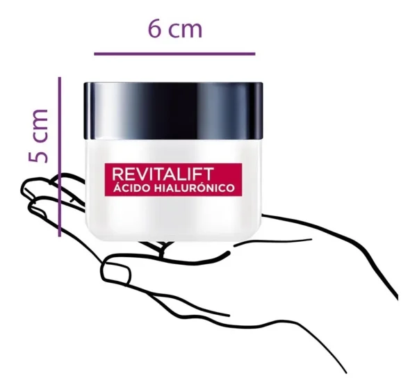 L’Oréal Revitalift Crema de Día Ácido Hialurónico 50 ml - Image 4